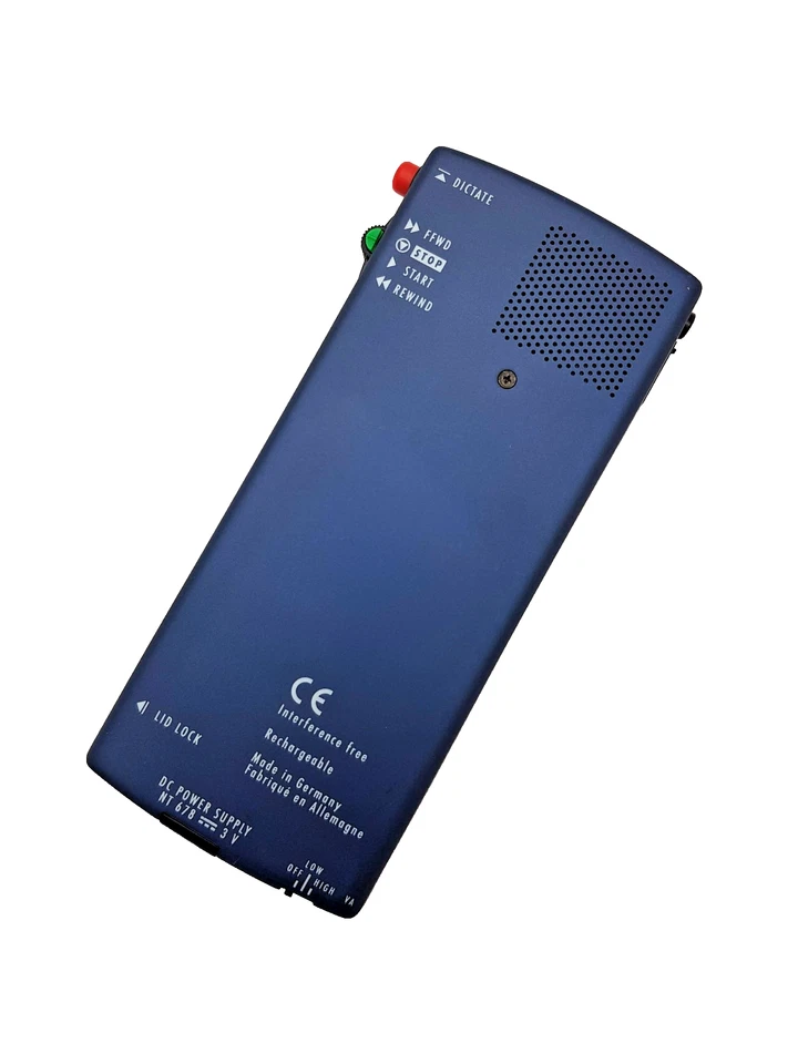 Grundig SH-30 Stenocassette Dictation Machine Dictaphone Voice Recorder Handheld - Image 3 of 4