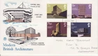 GB Stamps First Day Cover Modern University Buildings, education STUART 1971