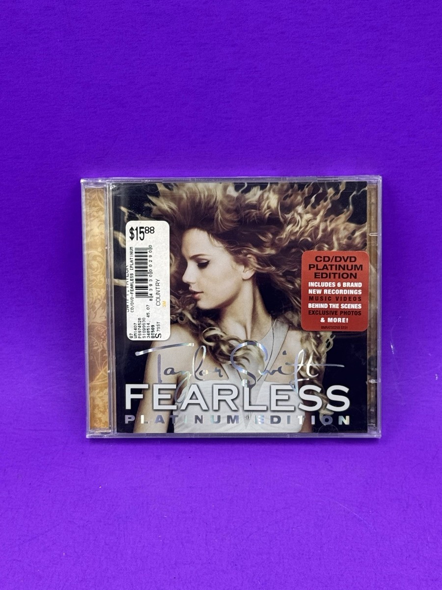 Taylor Swift Fearless Platinum Edition Walmart Exclusive CD+DVD