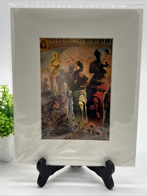 Print 5x7 Matted Art-The Hallucinogenic Toreador by Salvador Dali