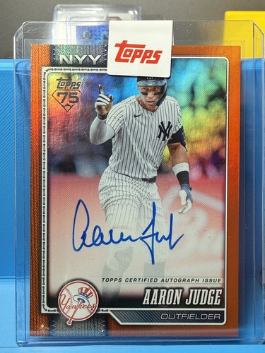 2026 Topps Series 1 Aaron Judge Flagship Real One Autographs (RAW)