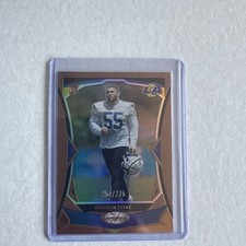 2024 Panini Certified Bronze Parallel Braden Fiske RC /275 #130 