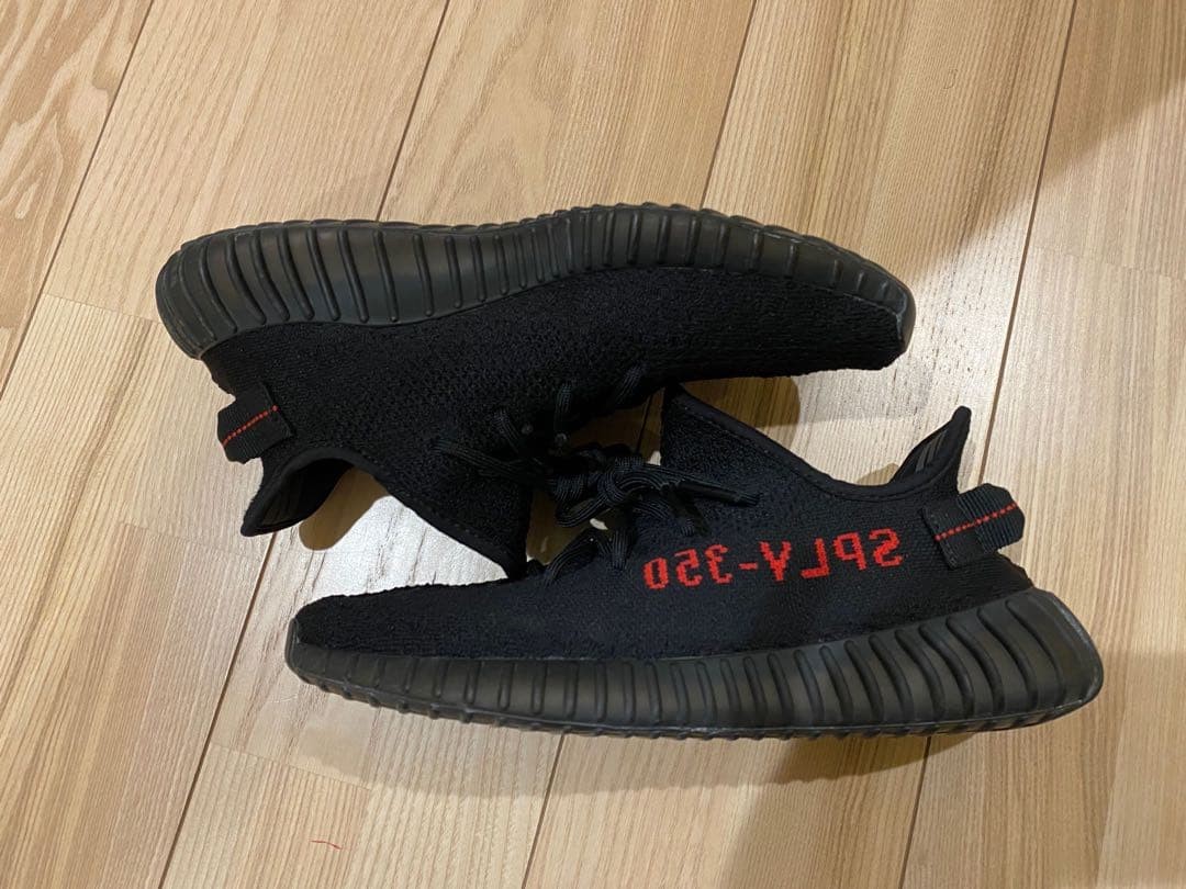 Adidas Yeezy Boost 350 V2 Core Black/Red 27.5cm Sneakers thumbnail 2