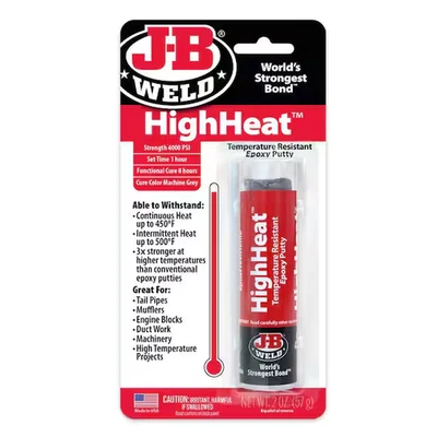 BRANDED JB Weld 8297 High Heat Epoxy Putty Stick