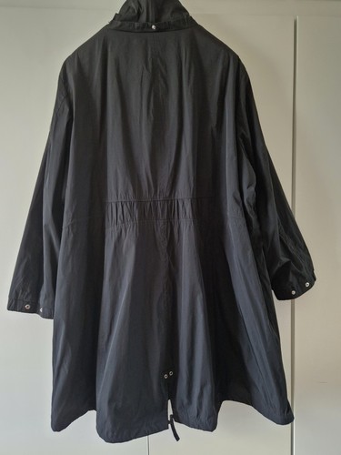 Neu ! Longjacke wetterfest von Green Goose Gr. 56 Schwarz mit abnehmbarer Kapuze - Bild 9 von 10