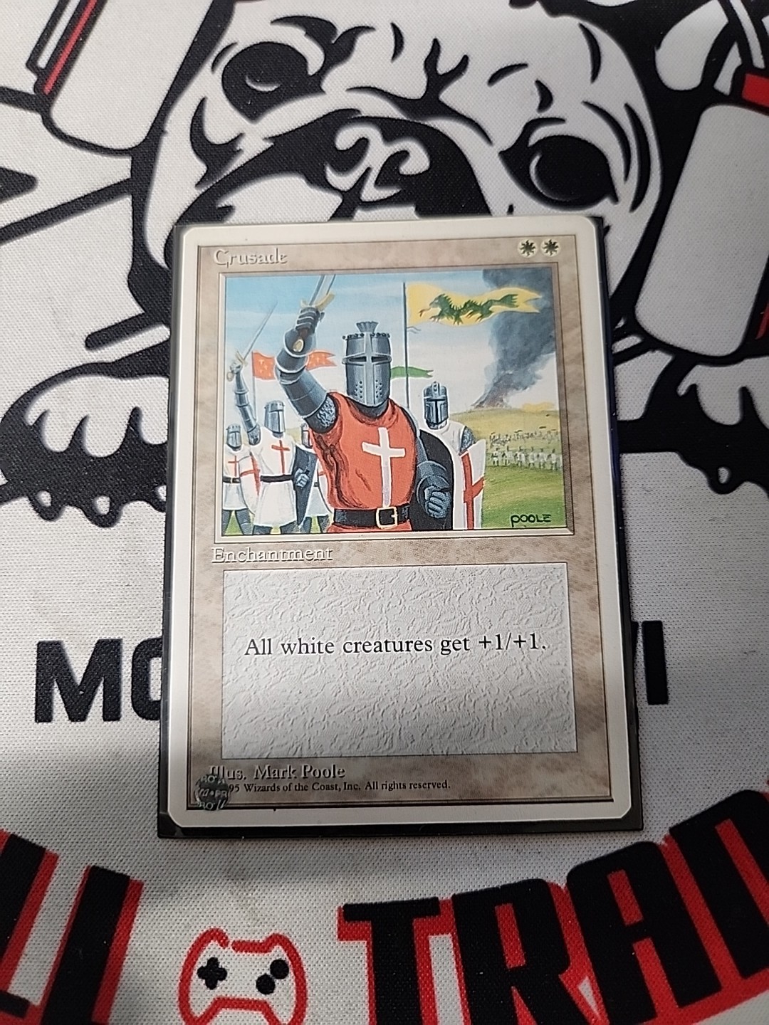 MTG Crusade 4th Edition Nm Banned Card White Rare Vintage 1995