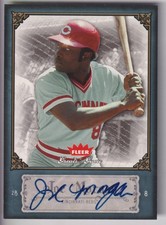JOE MORGAN 2006 FLEER BASEBALL AUTOGRAPH AUTO CARD #52
