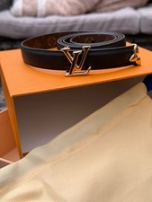 cintura donna Louis Vuitton 36 pollici nuova reversibile