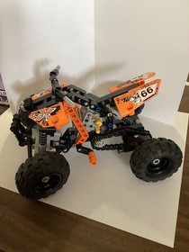 LEGO Technic Buggy 42026 Complete Set Orange Racing 139 Pieces Retired 2015