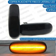PLACCHETTE A LED FRECCE LATERALI A LED FIAT GRANDE PUNTO EVO CANBUS NERO FUME'