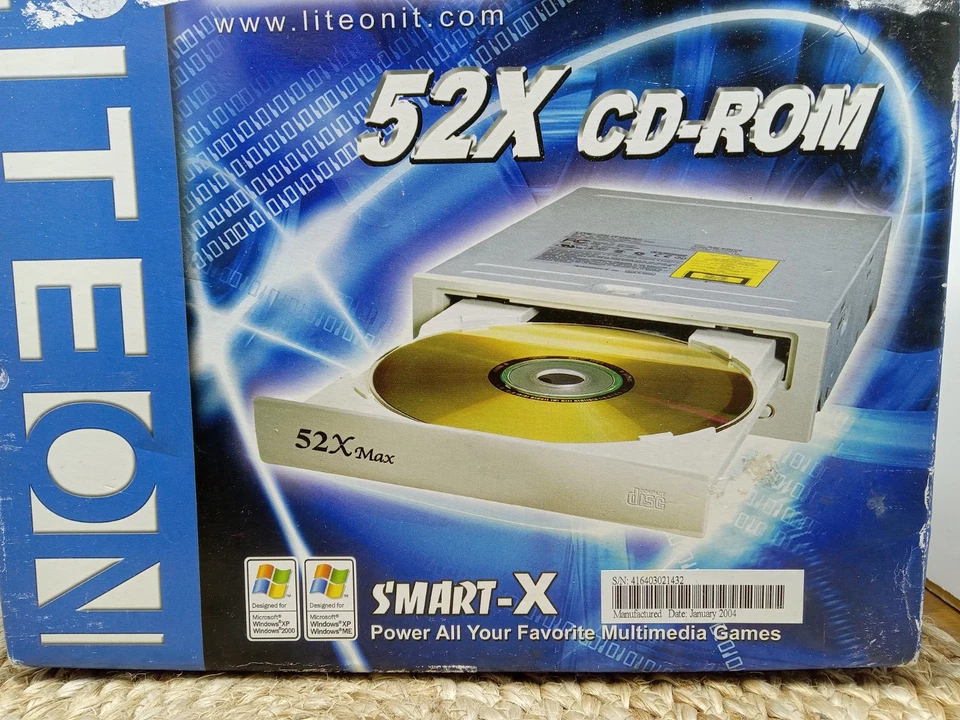 Liteon 52x- Cd- Rom Smart-X - Image 2 of 4