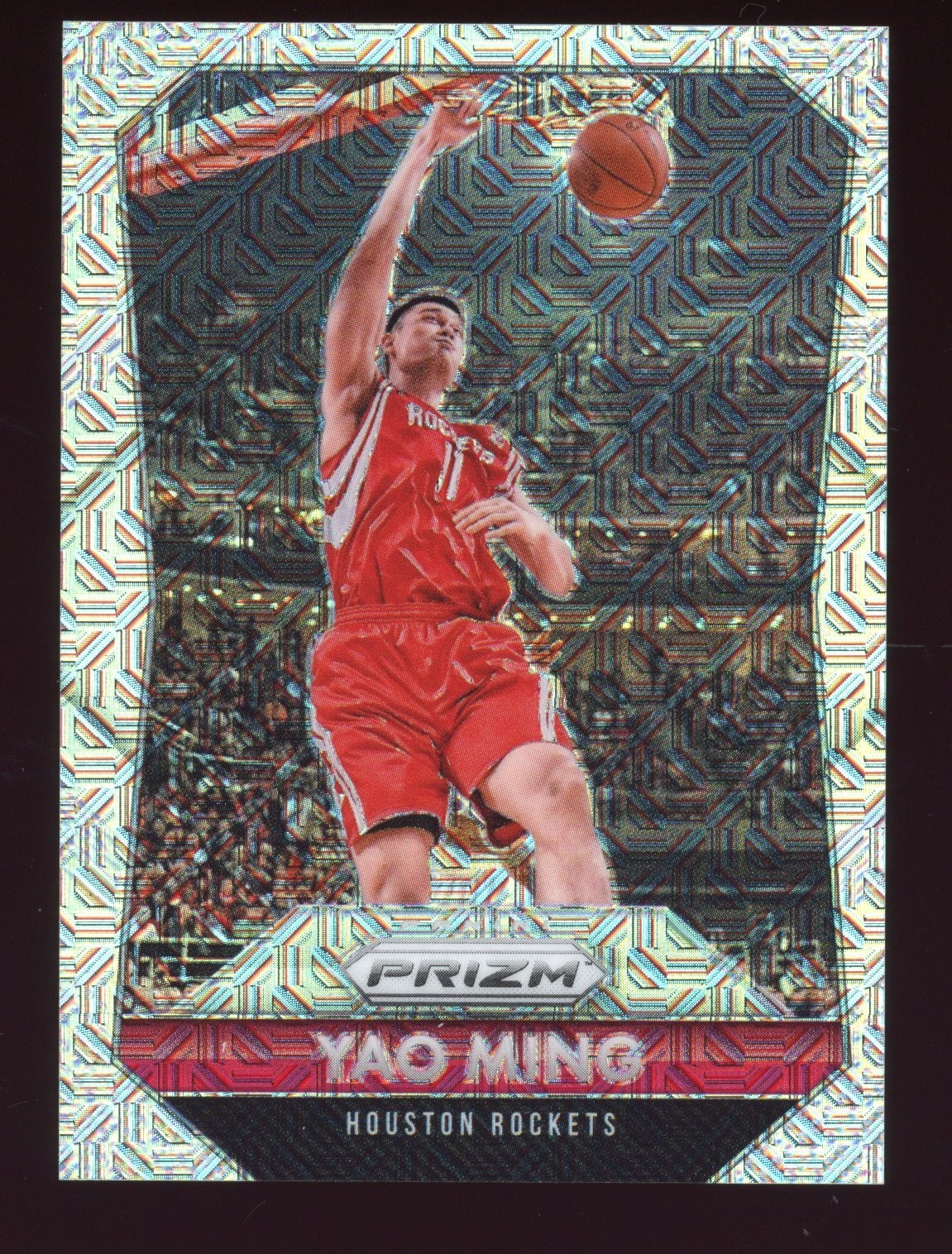 2015-16 Panini Prizm Yao Ming Mojo Prizm /25 Rockets