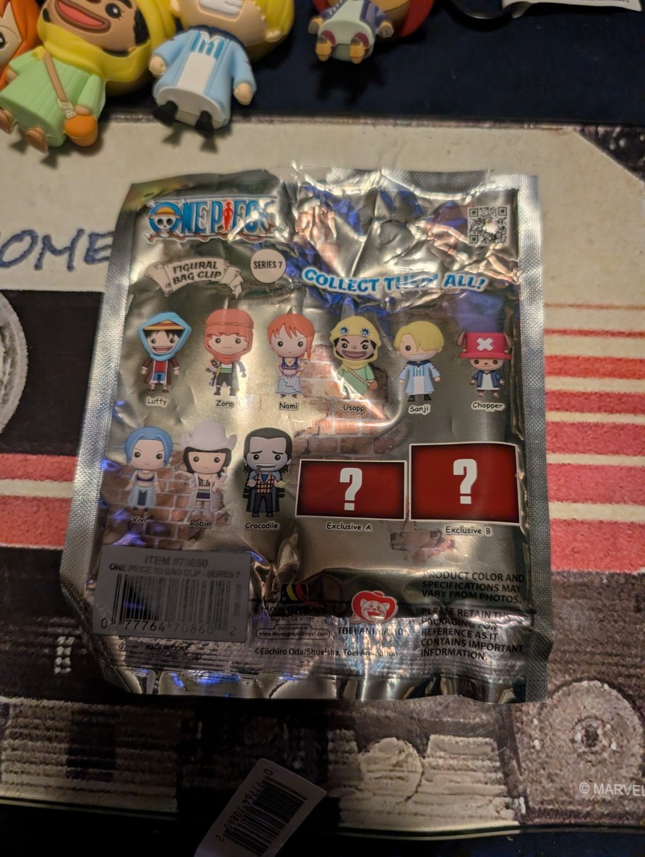 One Piece Monogram Figural Bag Clip Series 7 | eBay