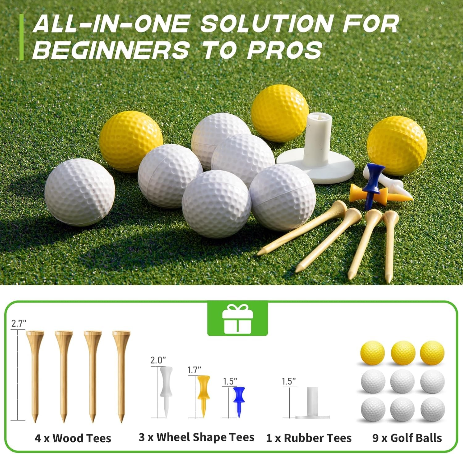 Thickened Golf Mat: 5X4Ft & 5X5Ft Heavy-Duty Golf Hitting Mats Practice Outdoor/
