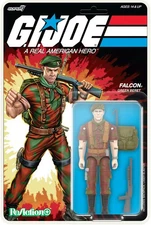 Super7 - G.I. Joe - ReAction+ Wv4 (Movie Collection) - Lt. Falcon [New Toy] Ac