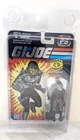 GI Joe Figure 25th Anniversary Mercenary Major Bludd Foil MISB with Protector