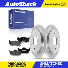 Rear Brake Rotors Premium Ceramic Pads for Nissan Armada 2004-2015 TITAN
