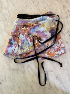 Jule Floral Ballet Wrap Skirt EUC One Size