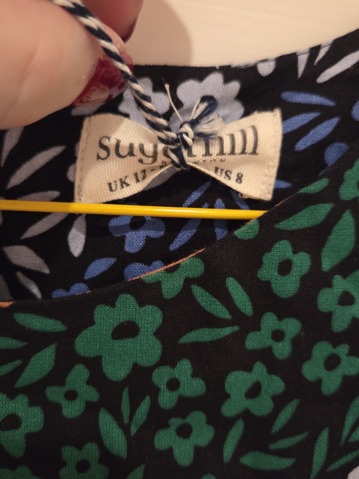 Sugarhill Boutique Multi Cascading Daisy Juliette Dress Size 12 Bnwt image 3