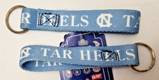 North Carolina Tar Heels NCAA Key Loop Fan Gear (Set of Two)
