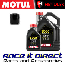 Service Kit for Yamaha YZF750 R 1993-1998 Motul 5000 5Ltr & Oil Filter