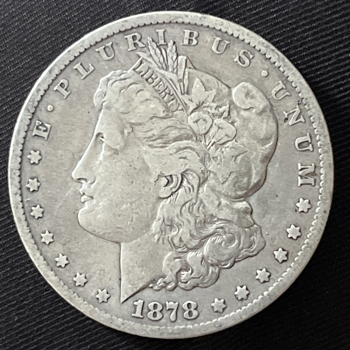 Circulated Carson City 1878 Year Morgan US Dollars (1878-1921) for