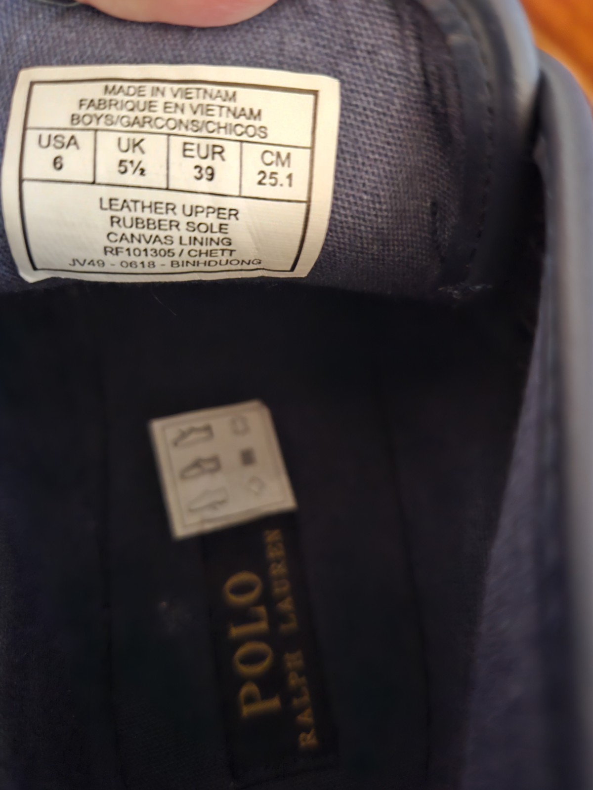 SAOLA Stivali Polo Ralph Lauren ragazzo ragazzo taglia 6 chukka pelle scamosciata suola gomma