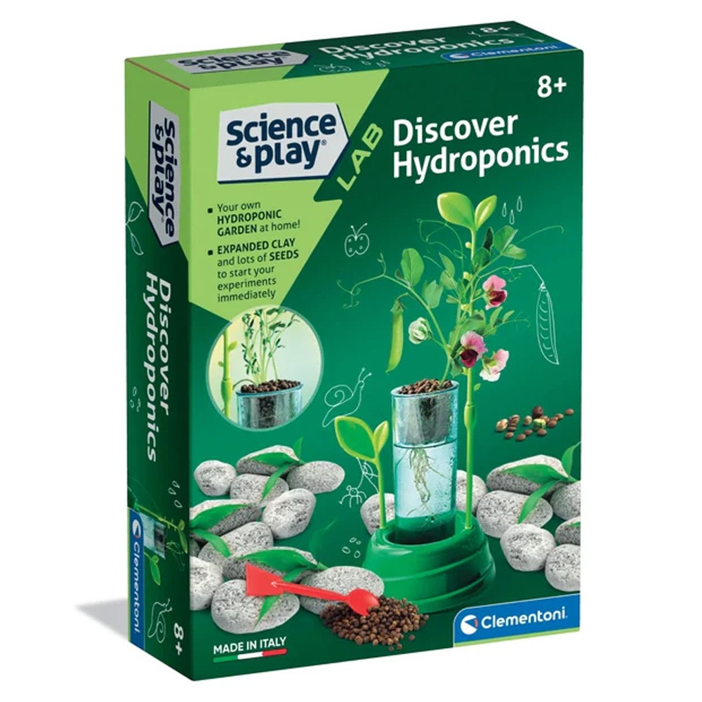 Clementoni Science&Play Discover Hydroponics, Early Science Kit Discovery, For Kids 8+ Years, Made in Italy, 75124 - Image 2