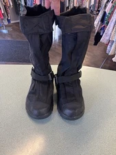 Neos Overshoes Overboots Adult Women's S Unisex Black Nylon Winter Snow Boots