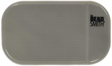The Beadsmith Sticky Bead Mat – 5.5 x 3.25 inches Small Size Grey
