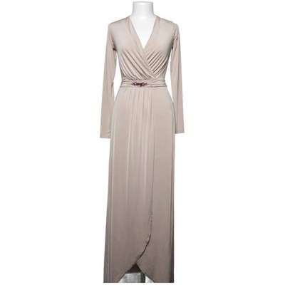 Ilse Jacobsen, Abendkleid, Größe: XS, Beige, Elasthan/Polyester, Einfarbig #Qic
