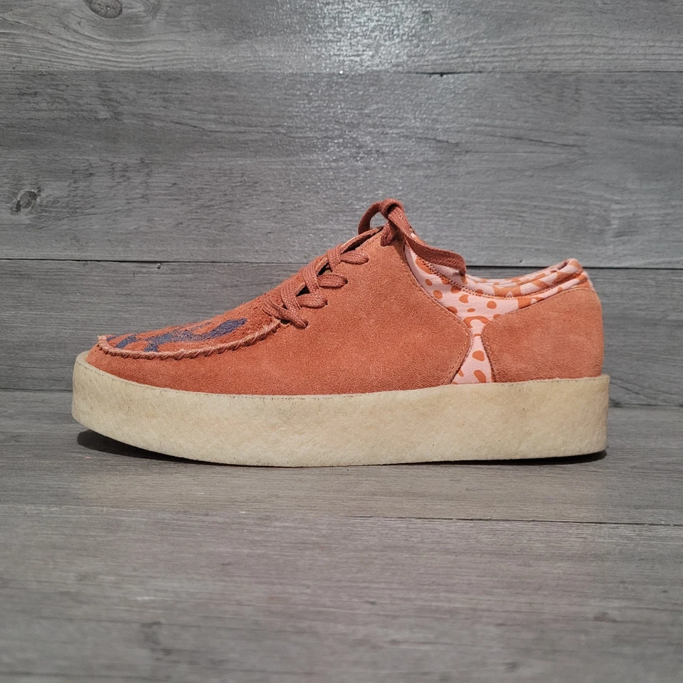 Clarks X Salehe Bembury Mud Moss Lugger para Hombres 10.5 Cupsole Masala Naranja Foto 2 de 4