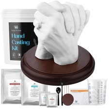Couples Hand Casting Kit with Mounting Plaque