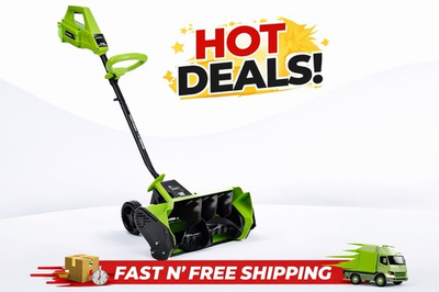#ad Earthwise SN74016 40 Volt Cordless Electric Snow ShovelBrushless Motor300lbs M $247.90