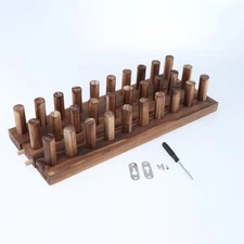 Wooden Loom Frame Yarn Craft Beginner Friendly