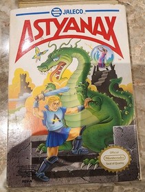  Astyanax The Warrior, NES Nintendo CIB Manual BOX Game CARTRIDGE Sleeve: Jaleco