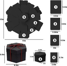 Explosion Gift Box Handmade Photo Album DIY Scrapbook Surprise Gift Box