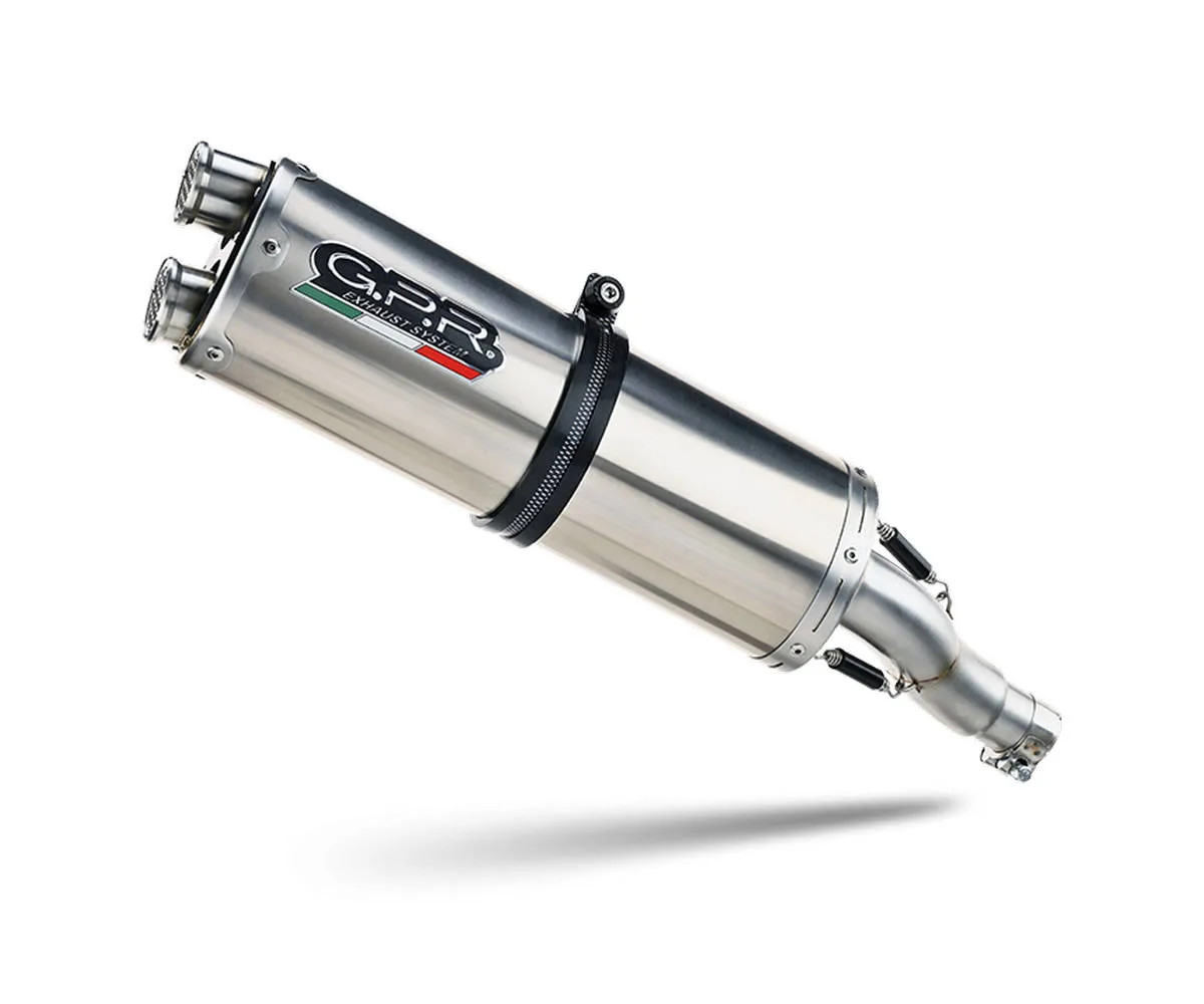 Exhaust Muffler GPR DUAL INOX Approved HONDA  XL 750 Transalp 2024
