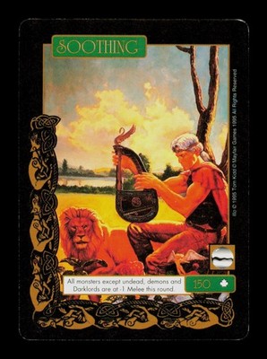 Soothing Fantasy Adventures 1995 Trading Card TC CC