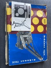 TRIX Metallbaukasten 8955 – Vintage Baukasten – mit Anleitung – Präsent-Trix 