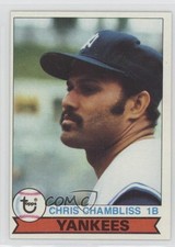 1979 Topps Burger King Restaurant New York Yankees Chris Chambliss #12 2u3