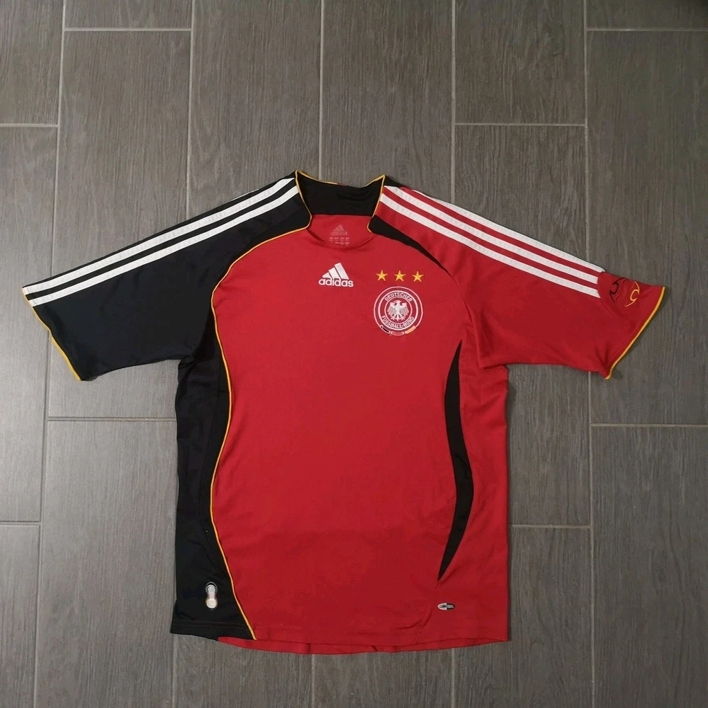 Vintage Retro WM 2006 DFB Deutschland Auswärts Trikot Größe: XS Fußball Adidas
