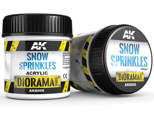 AK Interactive 08009 100ml - Snow Sprinkles