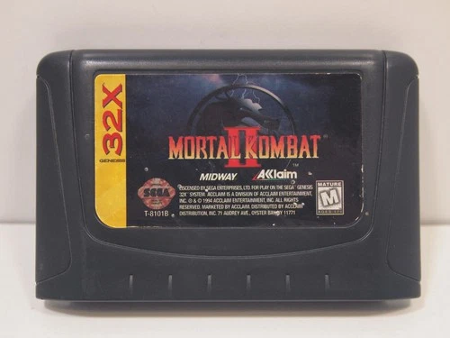 Mortal Kombat II (SEGA Genesis 32X) Authentic Cart Only