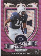 2021 Panini Prizm Draft Picks - Micah Parsons, #175, Purple Wave Prizm, RC