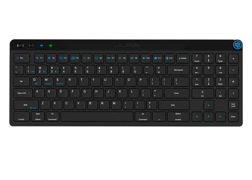 Teclado Inalámbrico JLab JBuds Negro 95 Teclas Conexión Vía Bluetooth o USB Inalámbrico Foto 3 de 4