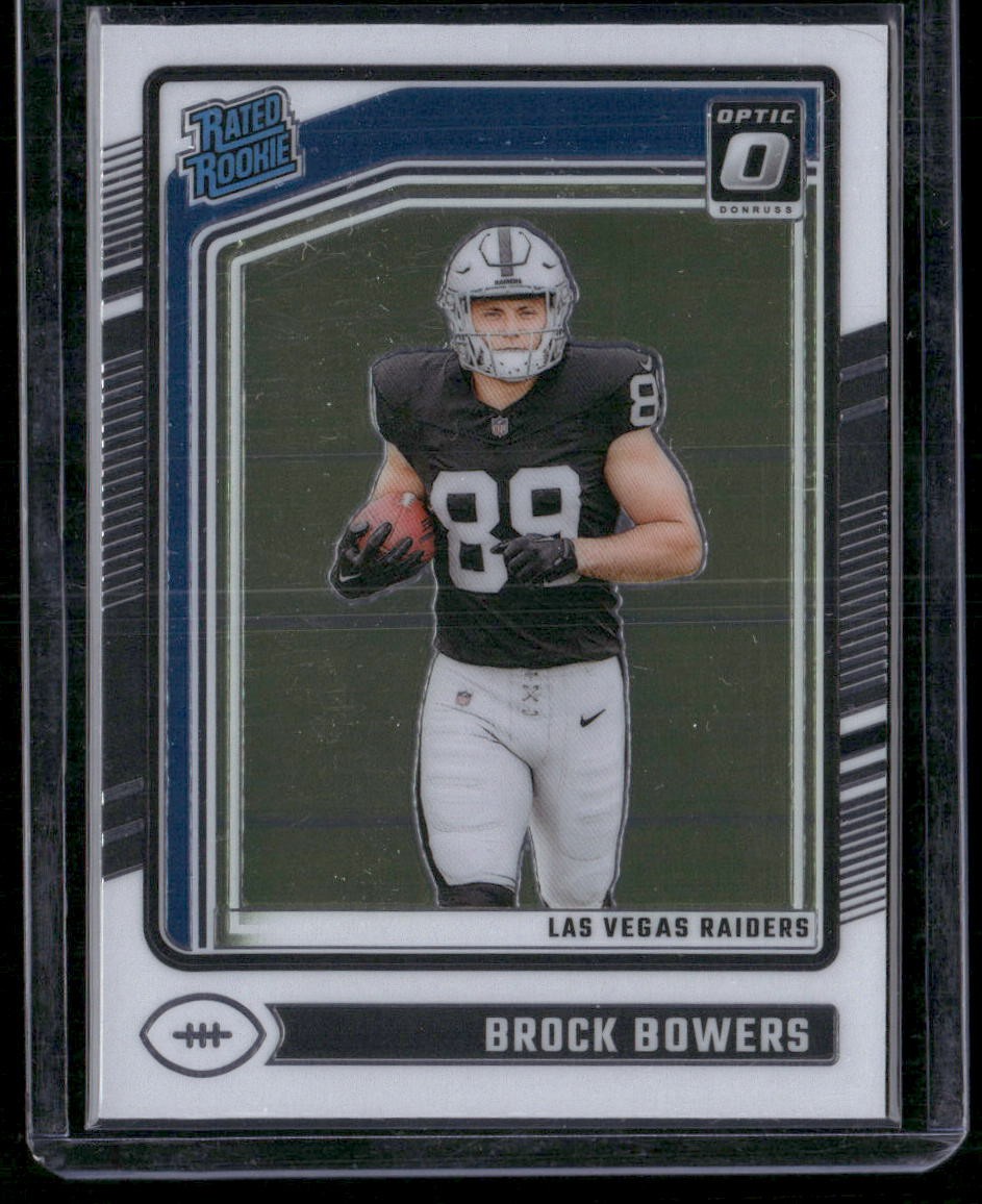2024 Donruss Optic #215 Brock Bowers Rated Rookie RC