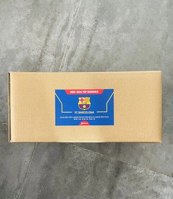 2025-26 Daka Audience Barcelona Team Set Sealed Case 20 Boxes Find Messi #9 CG09