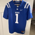 Nike Team Engineered Duke Blue Devils Jersey Youth Large Football Boys ACC 🏈 — photo 1