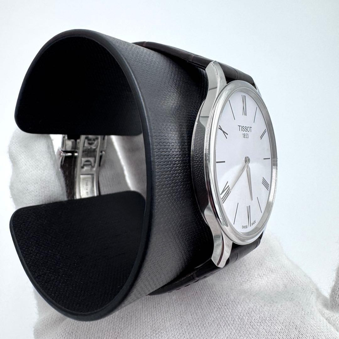 TISSOT Tissot Tradition Watch Leather Brown Unused 38mm Classic Quartz image 2